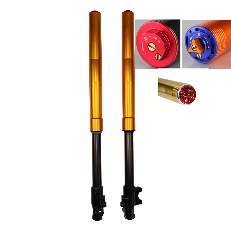 inverted single adjustable front fork